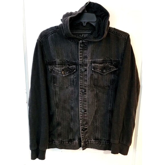Ring of Fire Other - Ring Of Fire Downtown Los Angeles Men Gray Jacket Size L